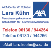 Anzeige: AXA Versicherungen - Lars K&uuml;hn